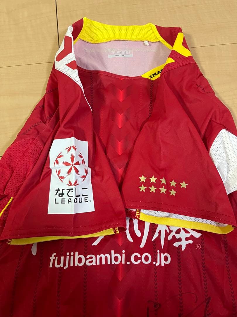 直筆サイン入り】INAC神戸レオネッサ 仲田歩夢 13 ユニフォーム Mサイズ