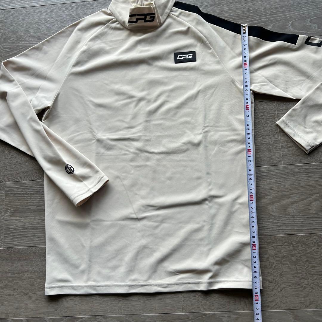 CPG ベージュ ハイネックシャツ