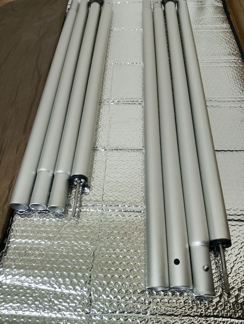 スノーピーク ウイング ポール 280cm ×1と240cm×1