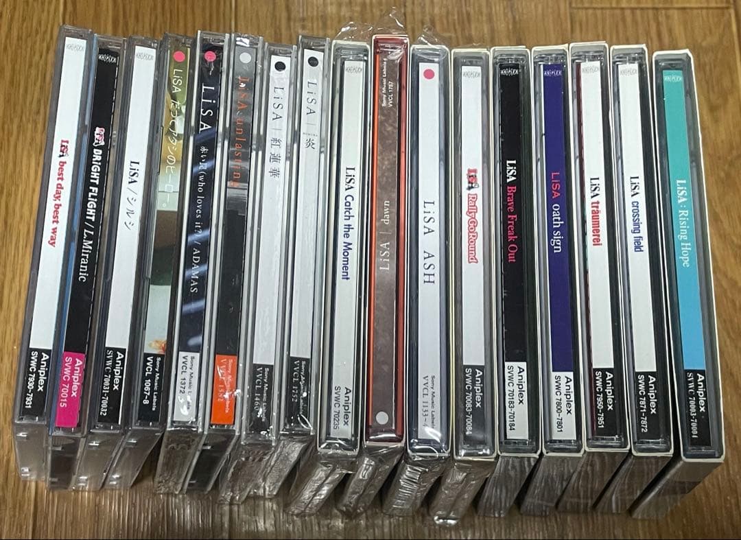 LiSA シングルCD 17枚セット まとめ売り
