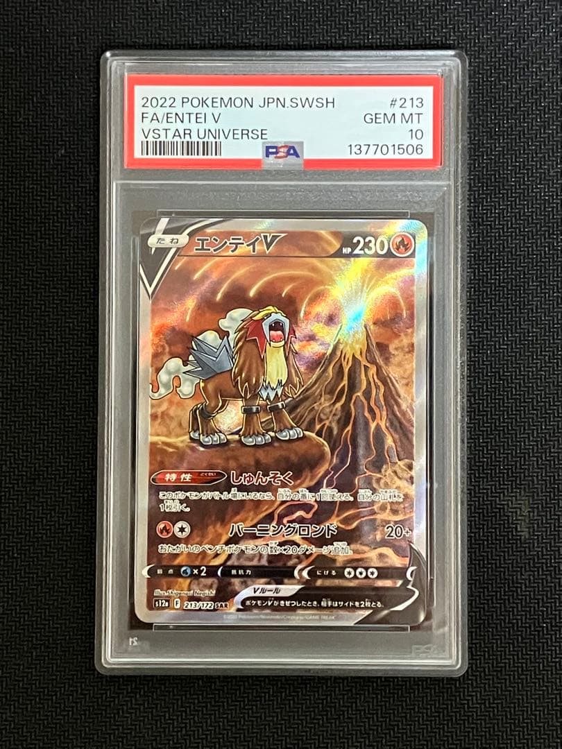 【PSA10 3連番】エンテイ スイクン ライコウ V SAR Vユニ