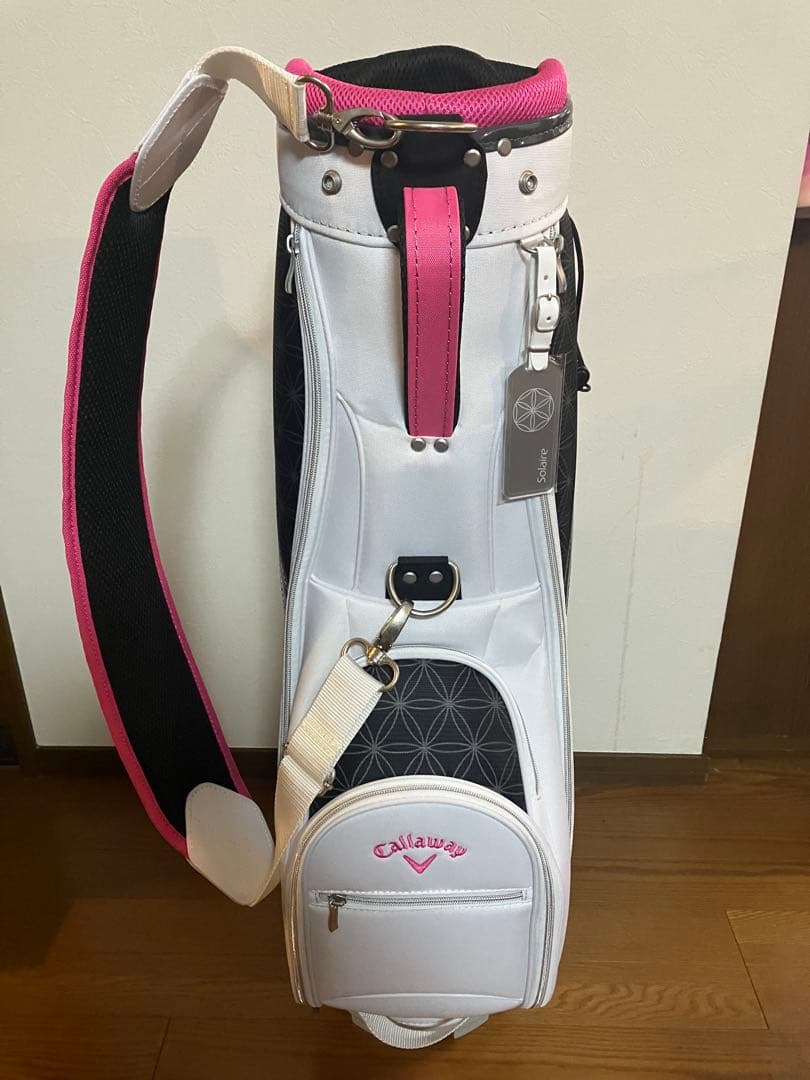 Callaway Solaire キャディバッグ ホワイト/ピンク 新品未使用品