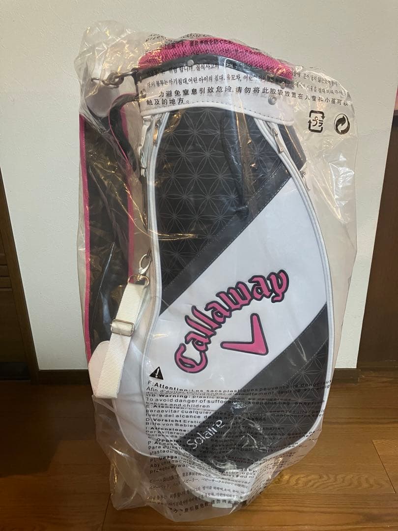 Callaway Solaire キャディバッグ ホワイト/ピンク 新品未使用品