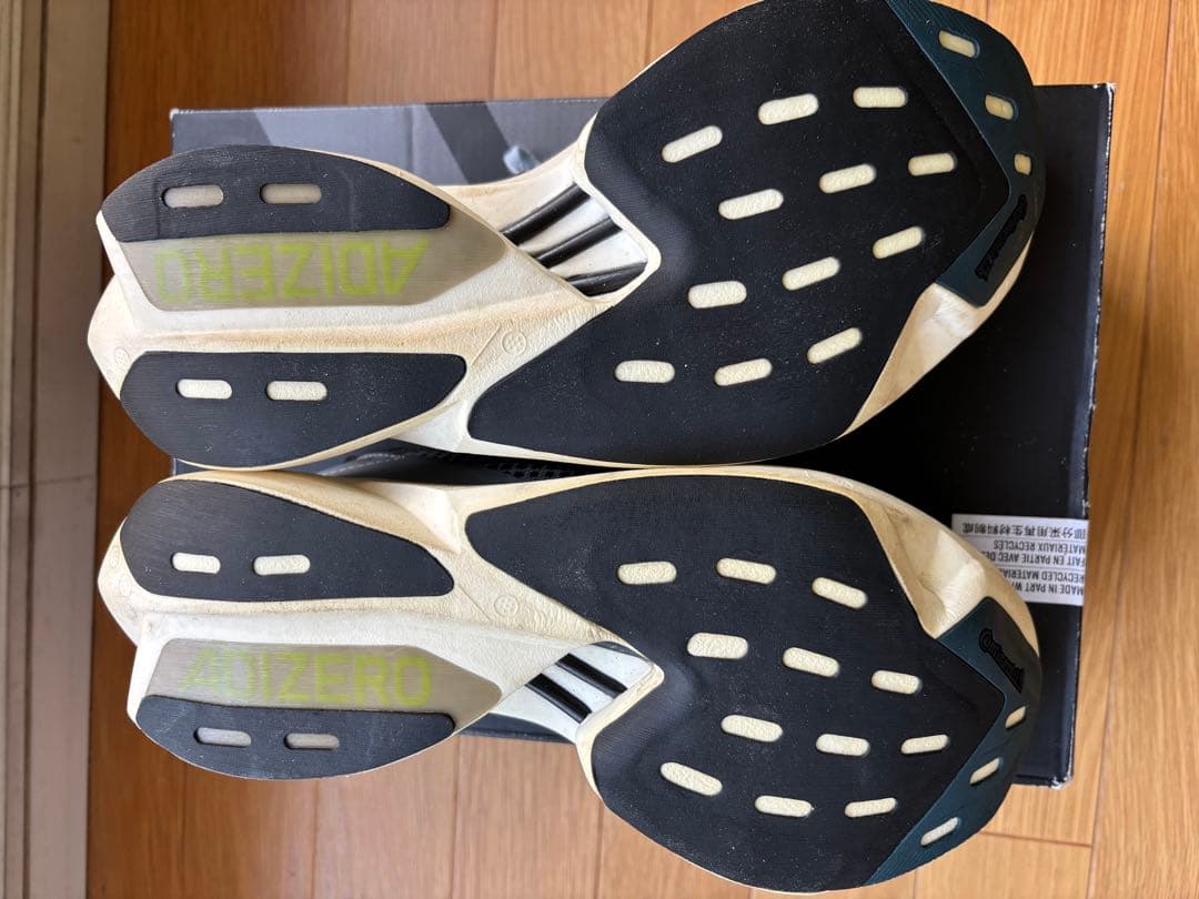 adidas ADIZERO アディオスプロ3M 25.5センチ走行約15㌔