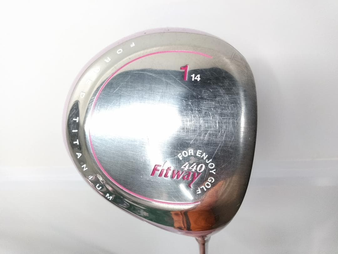 初心者オススメ レディース Fitway ゴルフクラブ7本セット ナイキバッグ♪