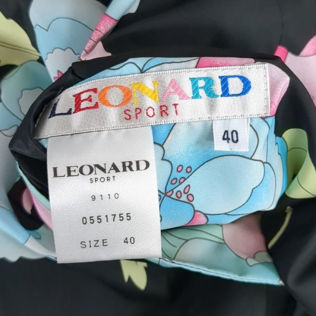 〇〇　LEONARD SPORT　ベスト　40　ブラック　リバーシブル