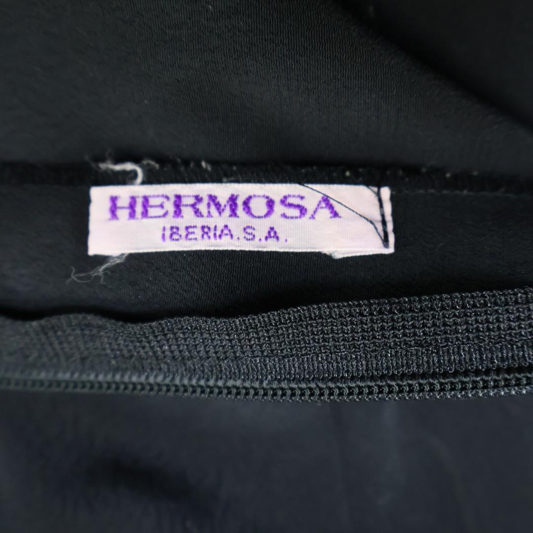 【美品 フラメンコ衣装】ブラック HERMOSA IBERIA ファルダ 黒