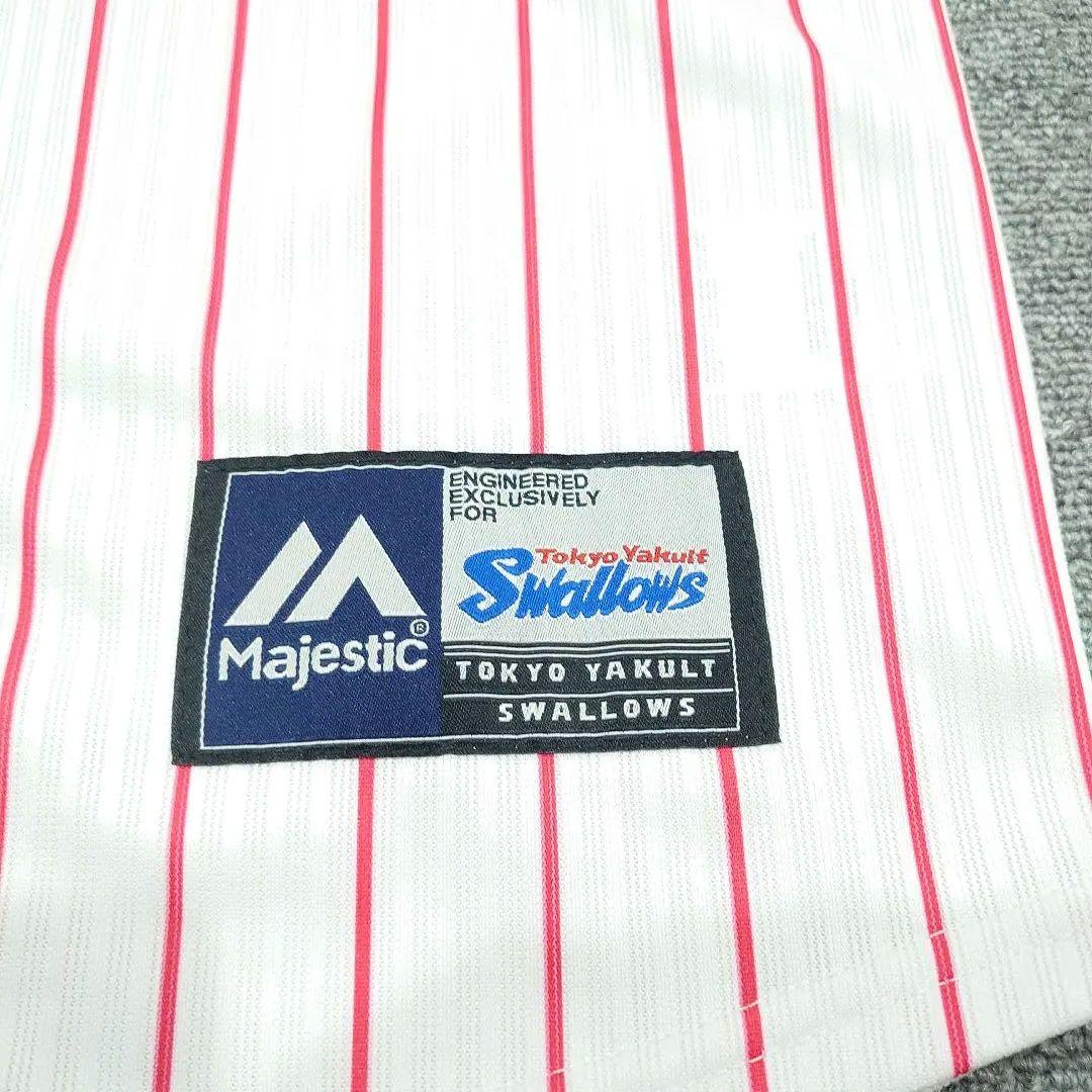【美品】東京ヤクルトスワローズ 長岡 レプリカユニフォーム ホーム Мサイズ