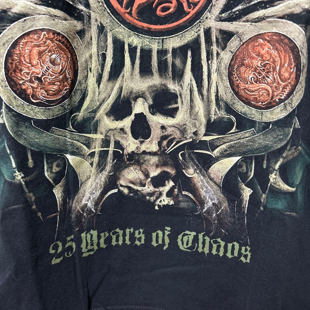 VADER 25 Years of Chaos ツアーオフィシャルマーチTシャツ