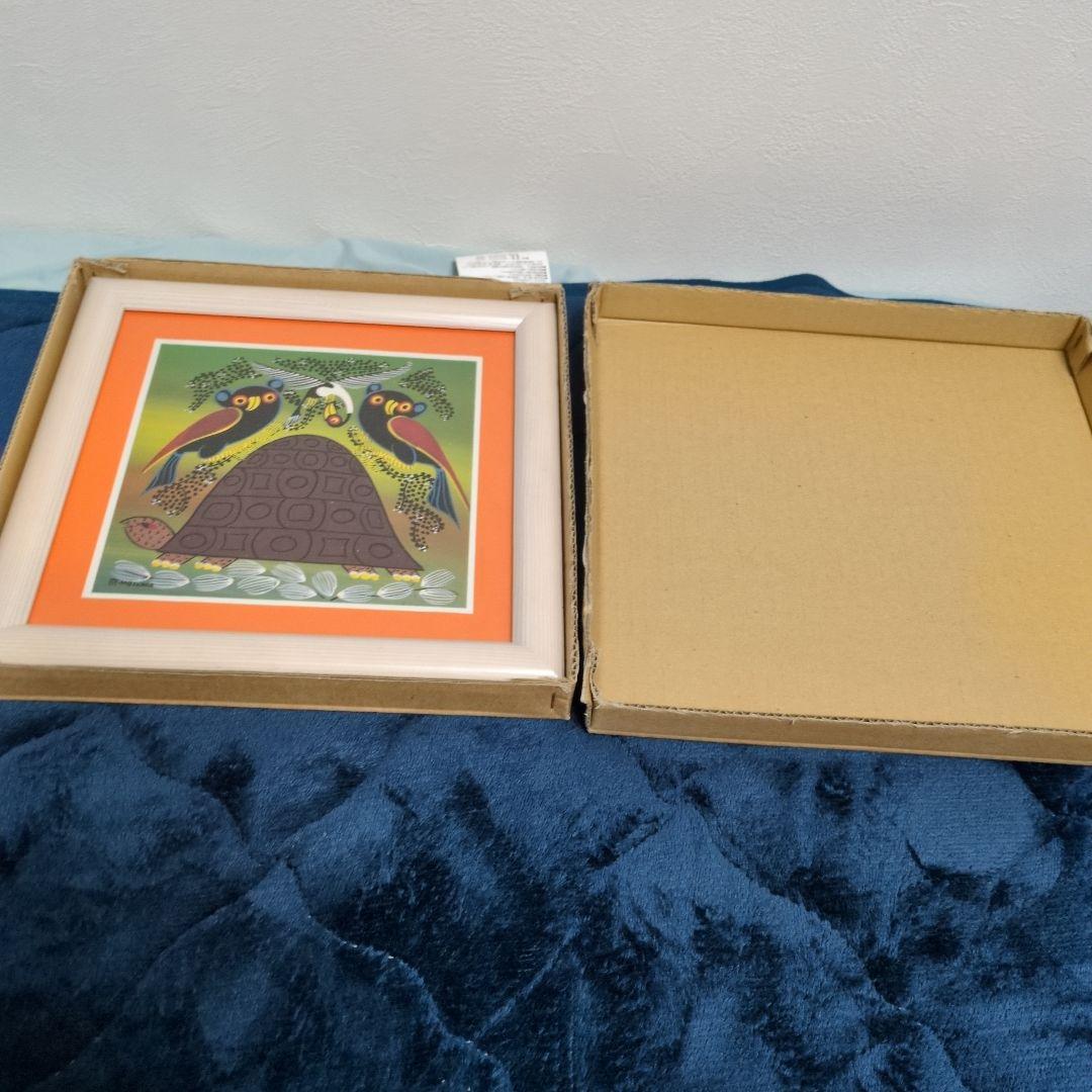 値下げ交渉可能　新品　タンザニア　ティンガティンガ　アート　絵画　②