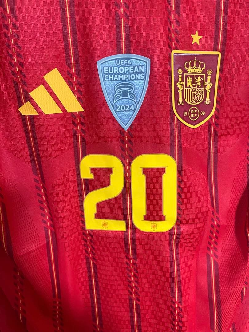 【専用】ペドリ　スペイン代表　選手仕様　2026　ホーム　ユニフォーム