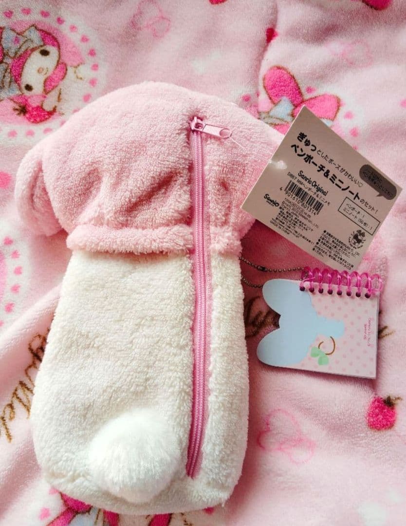 サンリオ♡マイメロ ペンポーチ フラットくん miniメモ付き【激レア】