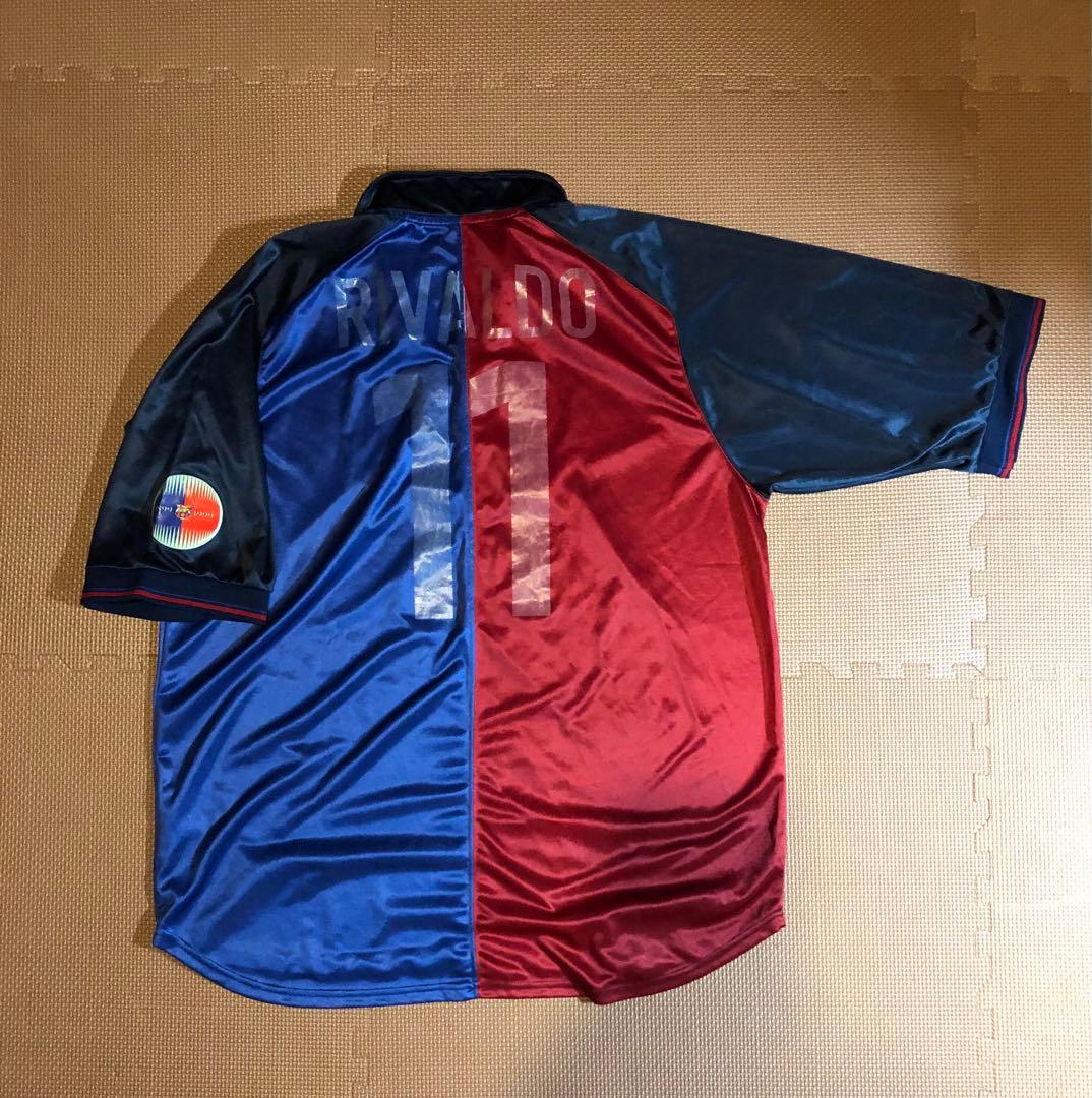 ナイキ NIKE バルセロナ 100周年 ユニ サイズL #11 RIVALDO