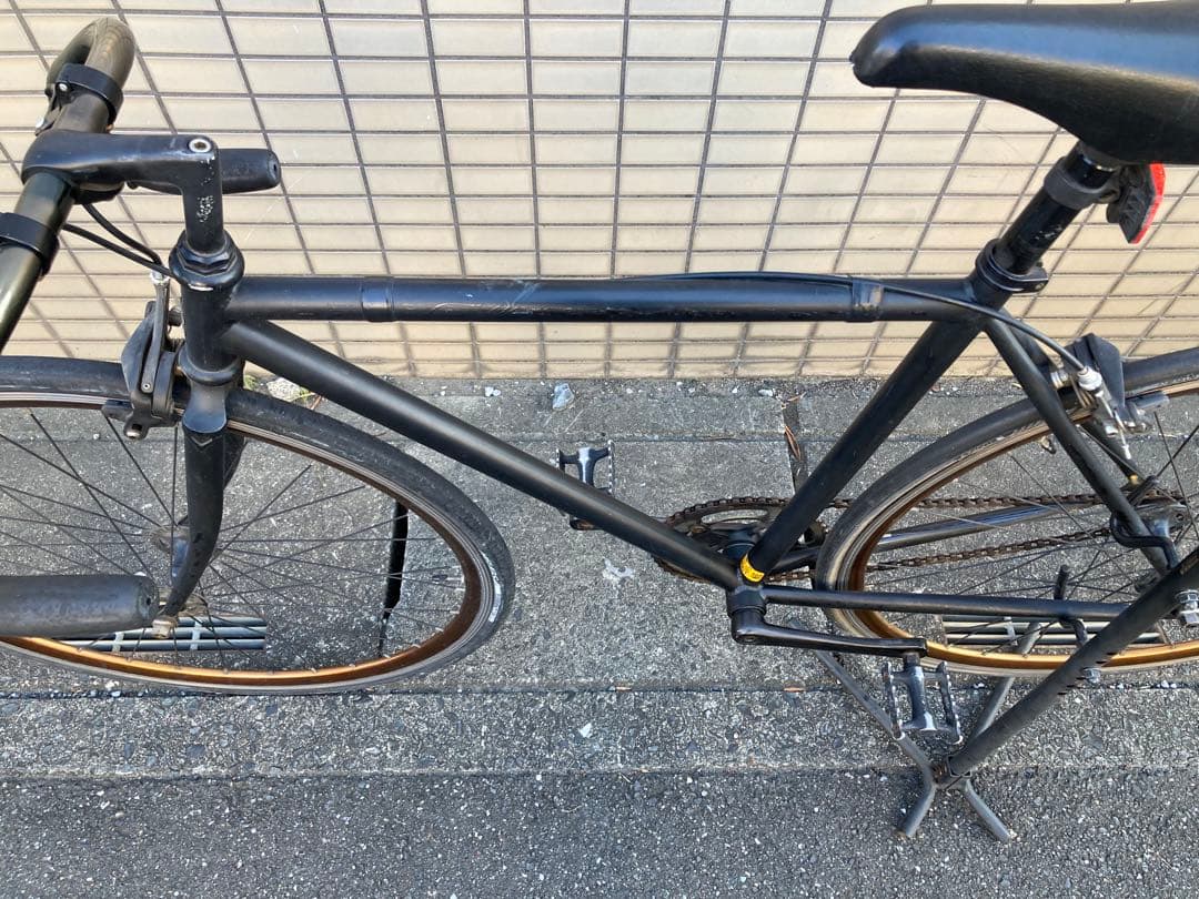 人気 FUJI FEATHER フジ フェザー サイズ49cm クロモリフレーム
