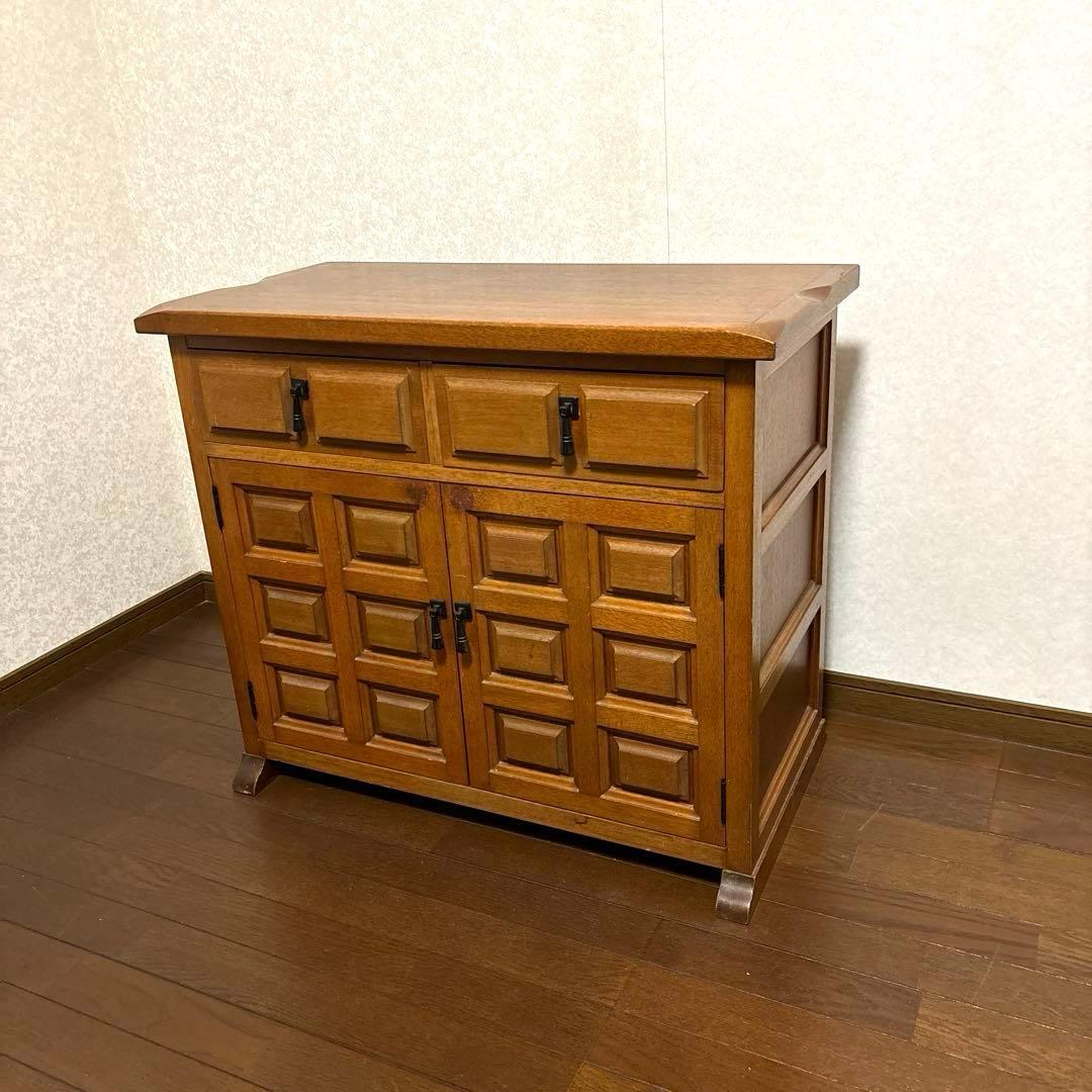 【良品】カスティリアン様式 キャビネット スペイン家具