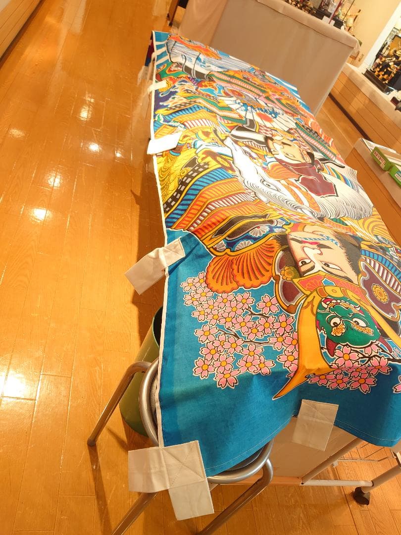 ●オススメ新品●　五月人形　のぼり旗　武者絵（源義経）
