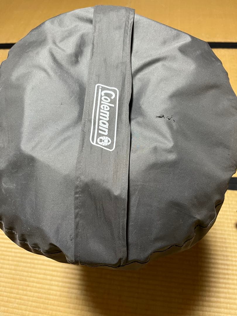 Coleman インフレーターマット グレー　ダブルサイズ