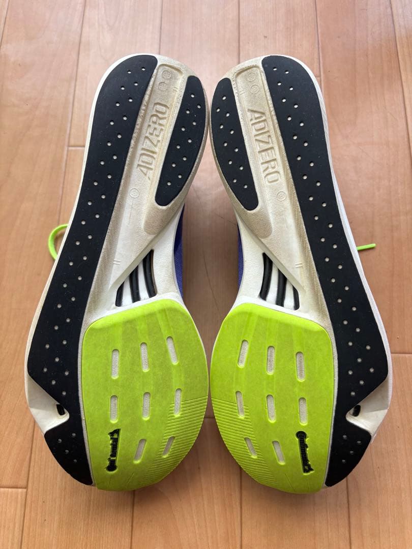 28cm ADIZERO TAKUMI SEN 10 イエローブルー