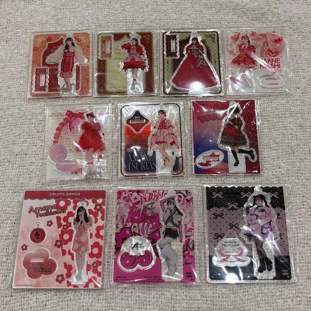 FRUITSZIPPER 月足天音 アクリルスタンド アクスタ セット