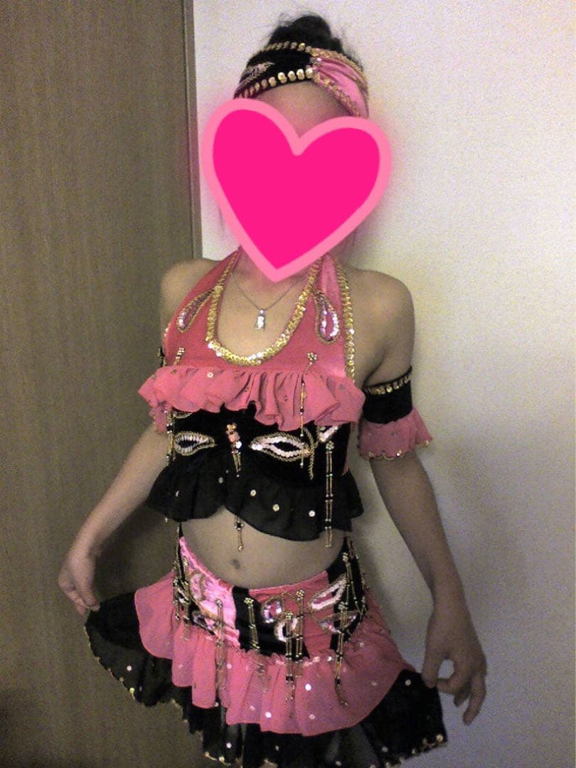 ベリーダンス衣装　子供用　バーヌローサ