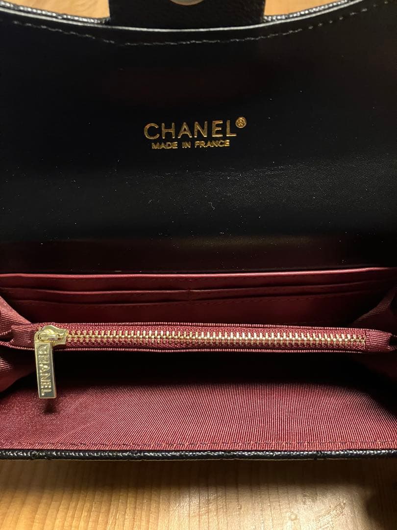 【非売品】CHANEL ブラック キルティング 長財布
