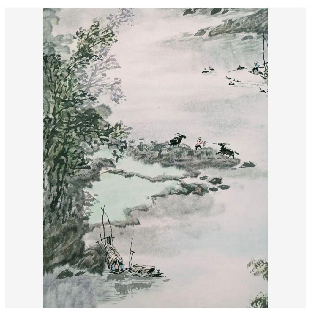 美品 漓江煙雨画 龍脈 山水画 花鳥風月 中国掛け軸 美術工芸品