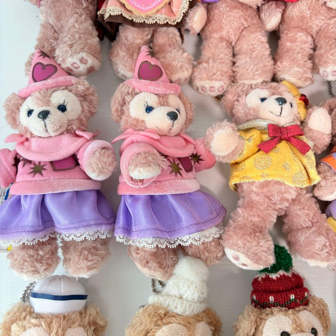 ディズニー シェリーメイ ダッフィー ジェラトーニ ぬいぐるみバッジ まとめ売り