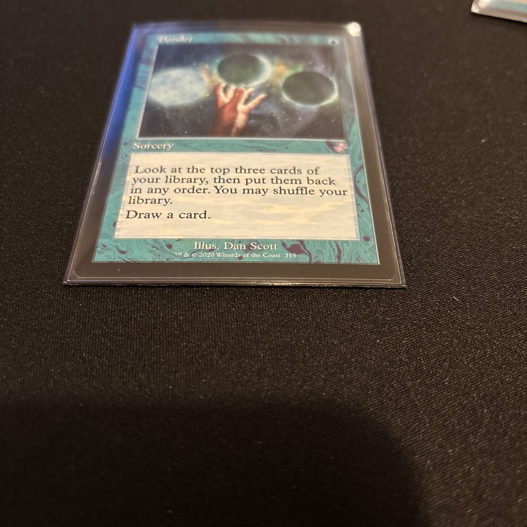 MTG Ponder 思案 x4 TSR 英語 旧版