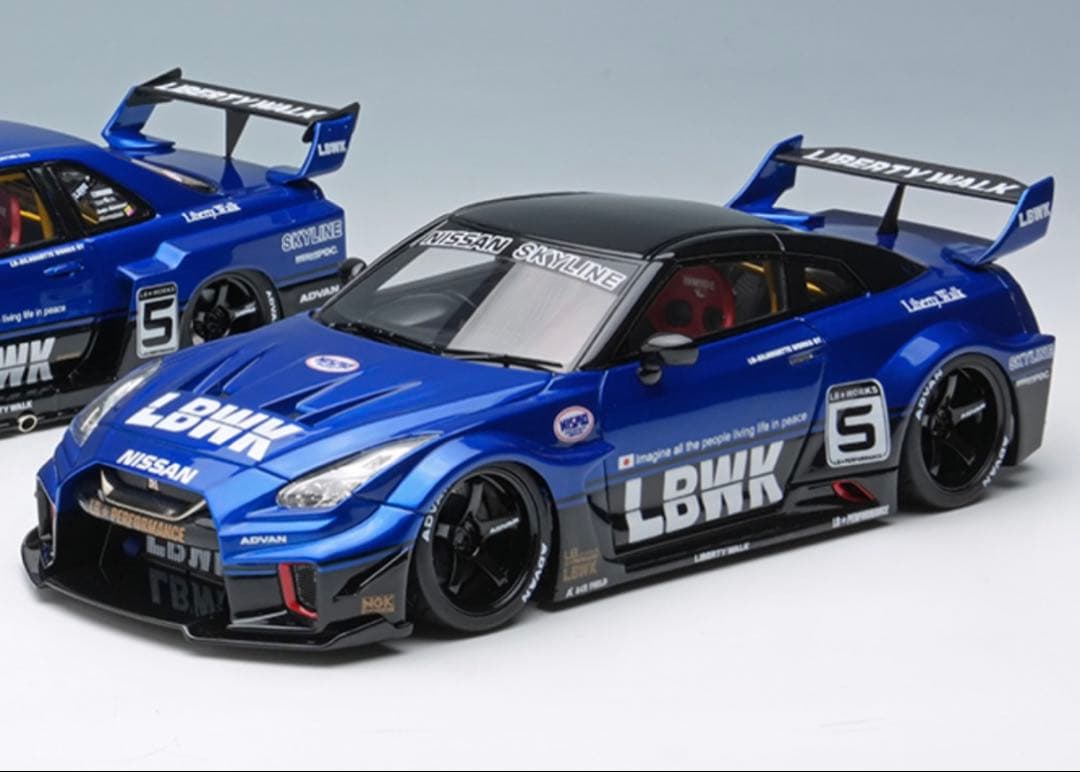 ミニカー 1/18 MakeUP LB-Silhouette WORKS 35GT-R