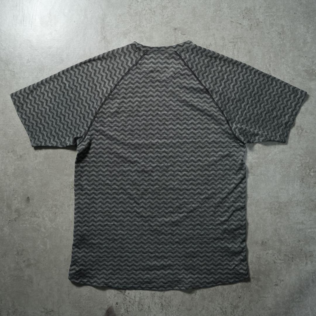 Patagonia リッジフローシャツ 半袖 トレラン グレー 23565