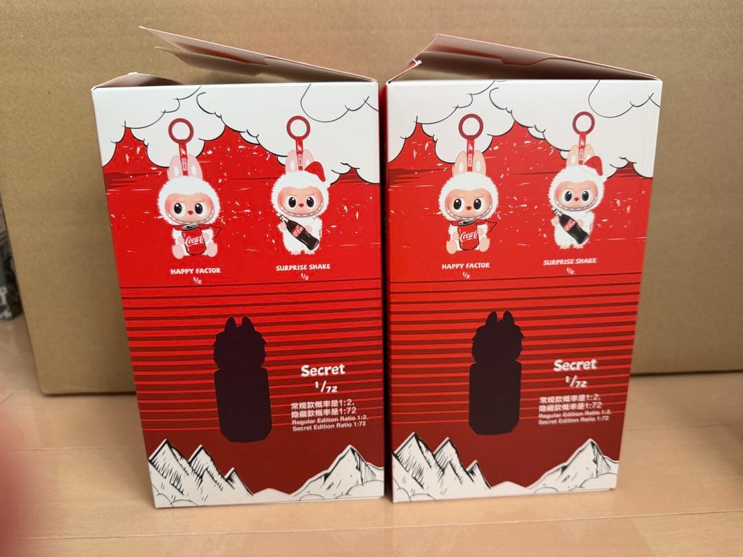 [新品未使用品]POPMART コカコーラ ラブブ ビンと缶セット