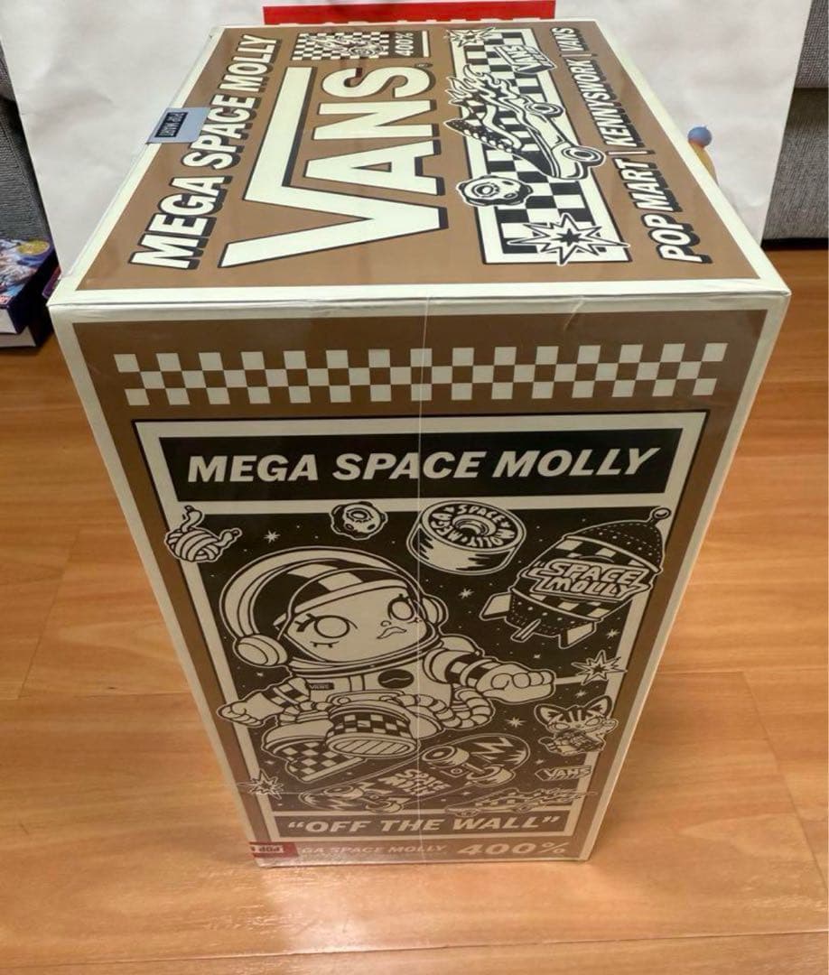POPMART MEGA SPACE MOLLY 400% VANS 新品未開封