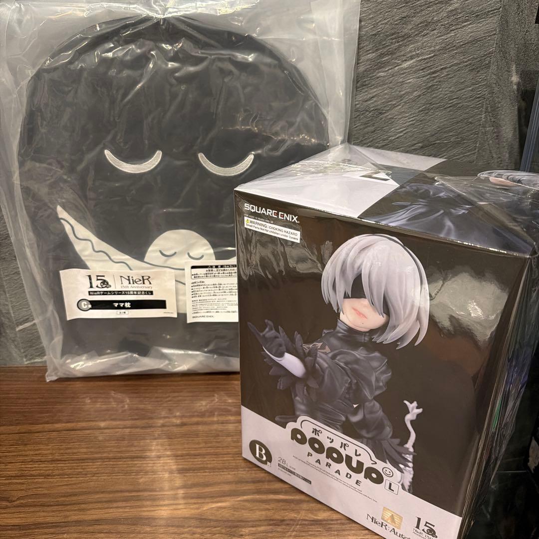 NieR ニーア オートマタ 15周年 記念くじ A賞 B賞 カイネ スクエニ