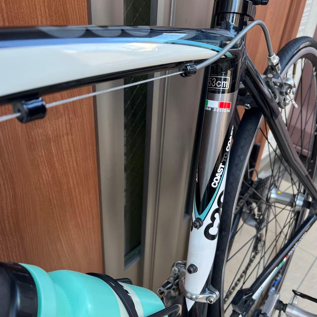 Bianchi ロードバイク VIA NIRONE 7 ブラック　53cm