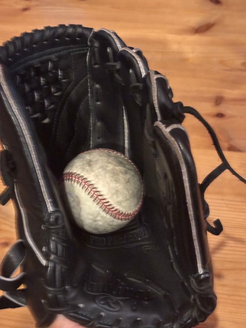 Rawlings 硬式グローブ 黒