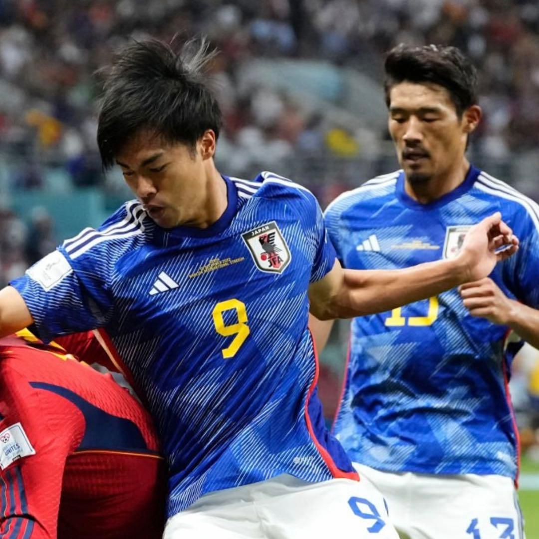 日本代表 三笘薫 2022W杯スペイン戦 選手用 ユニフォーム