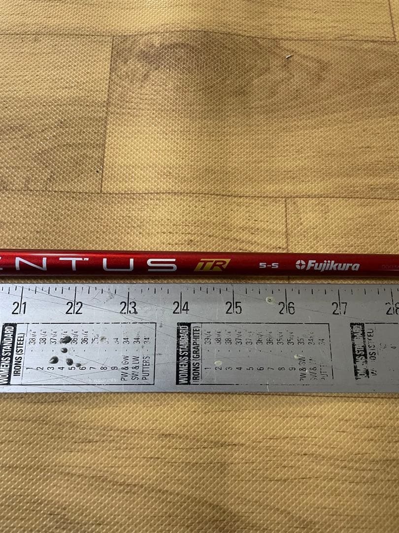 769 フジクラ　ベンタスレッドTR 5S ピンスリーブ付　ドライバー用