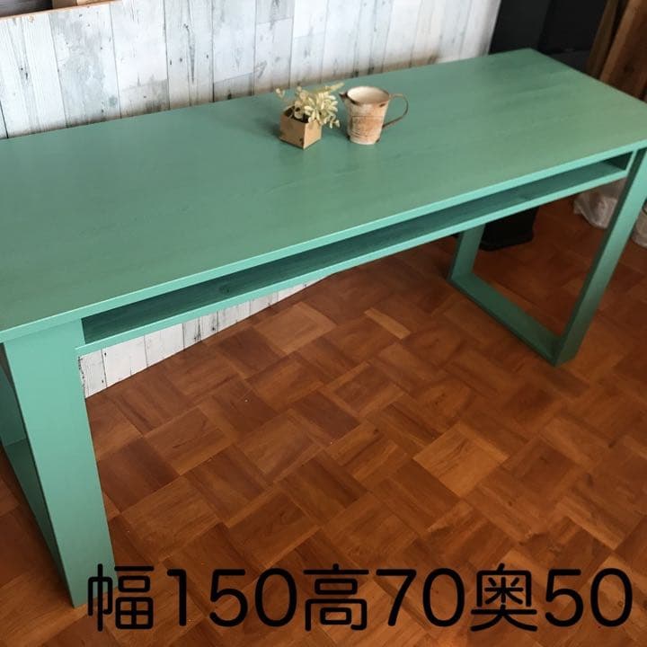 机 テーブル カウンター幅150cm パイン集成材