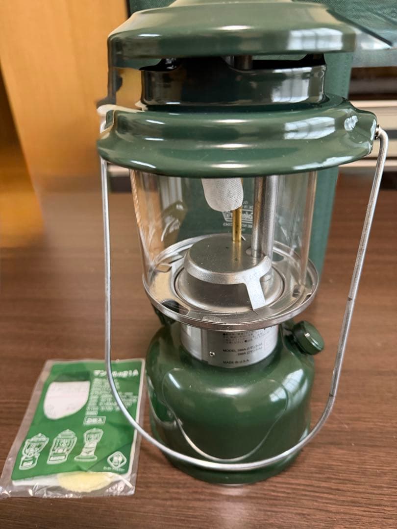 Coleman 286A ランタン グリーン➕純正ホワイトガソリン4L2缶