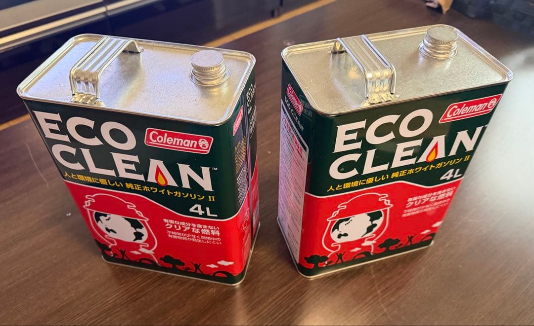 Coleman 286A ランタン グリーン➕純正ホワイトガソリン4L2缶