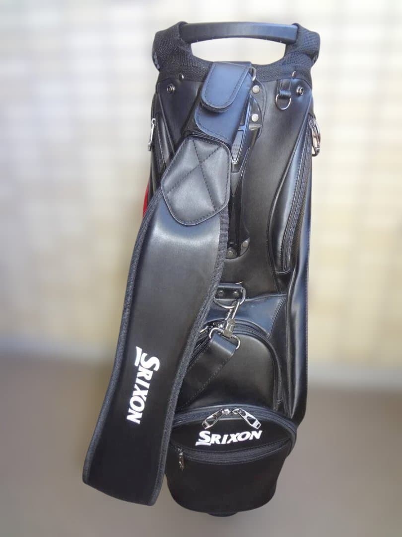 スリクソン/SRIXON 10型キャディバッグ (GGC-S164) 黒USED