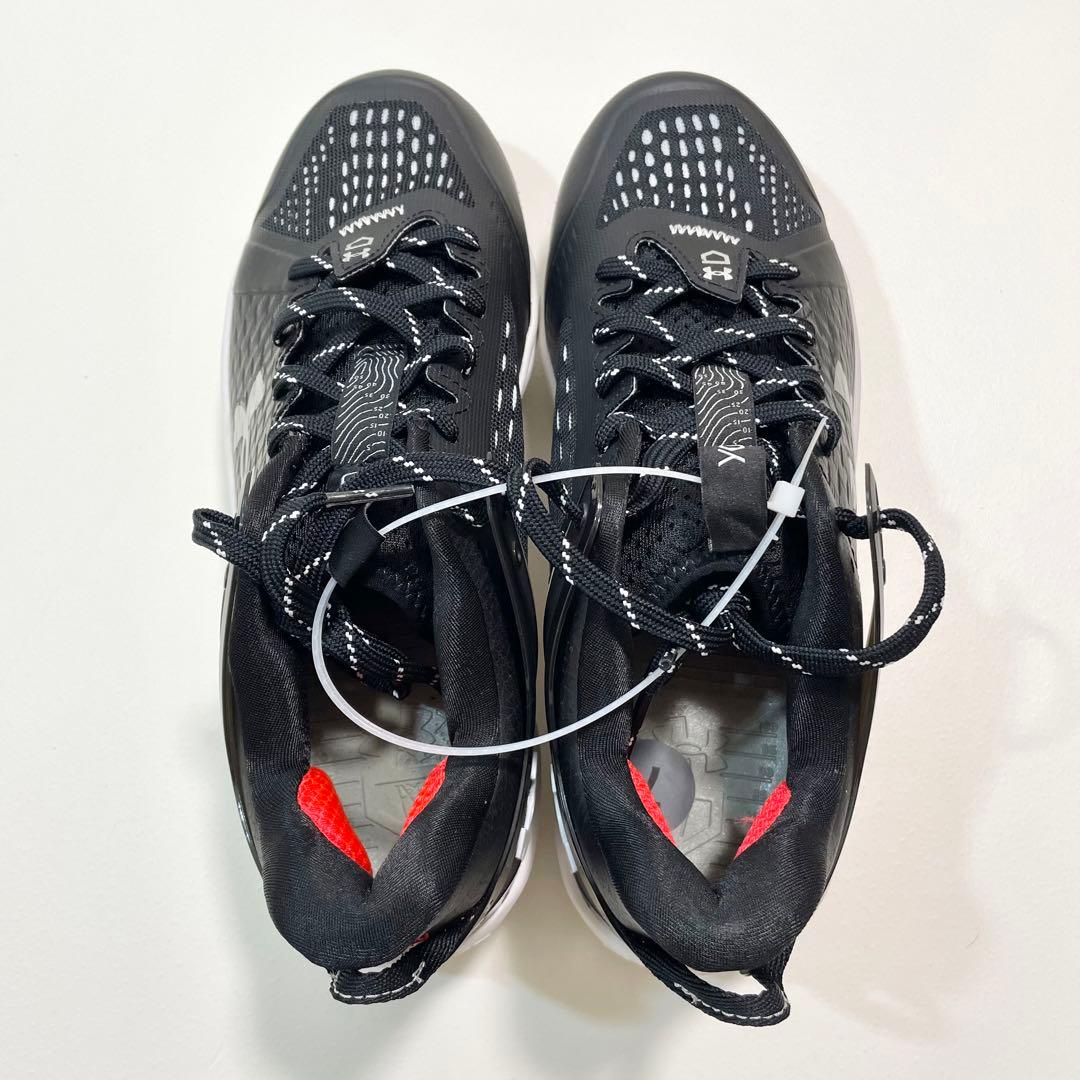 アンダーアーマー 野球 スパイク 25cm UA Yard Low MT 黒