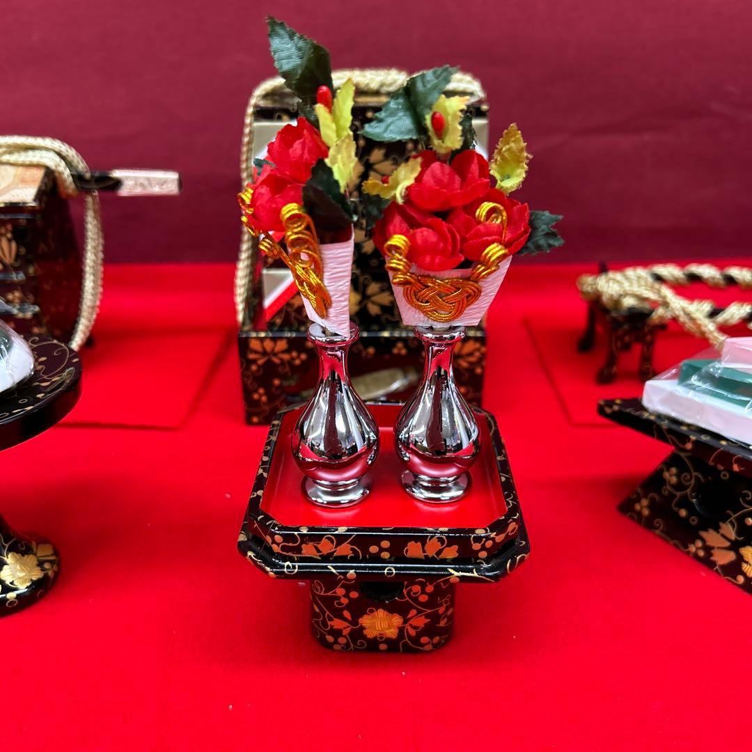 【183】ひな祭り＊雛道具＊6点セット＊展示品