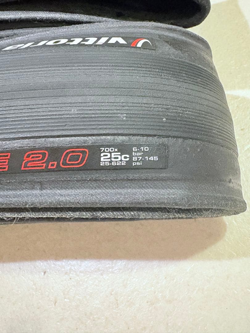 Vittoria Corsa Graphene 2.0 25c 2本セット