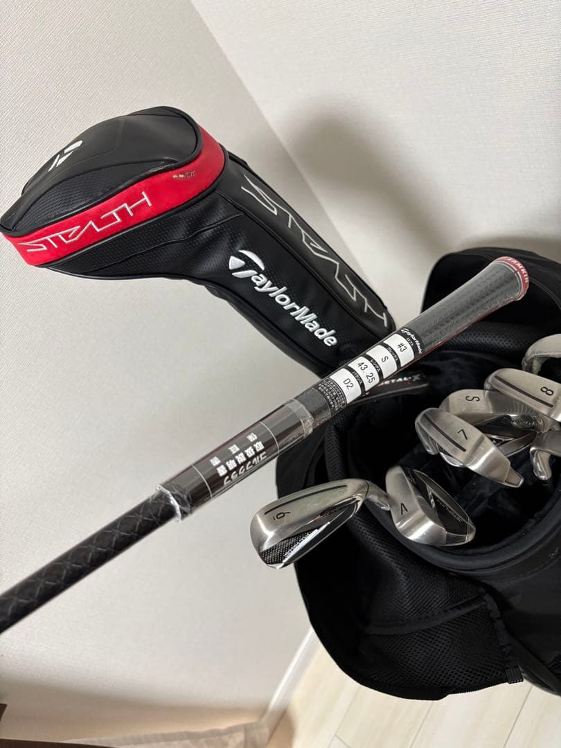[美品]BRIEFING TaylorMade STEALTH ゴルフセット