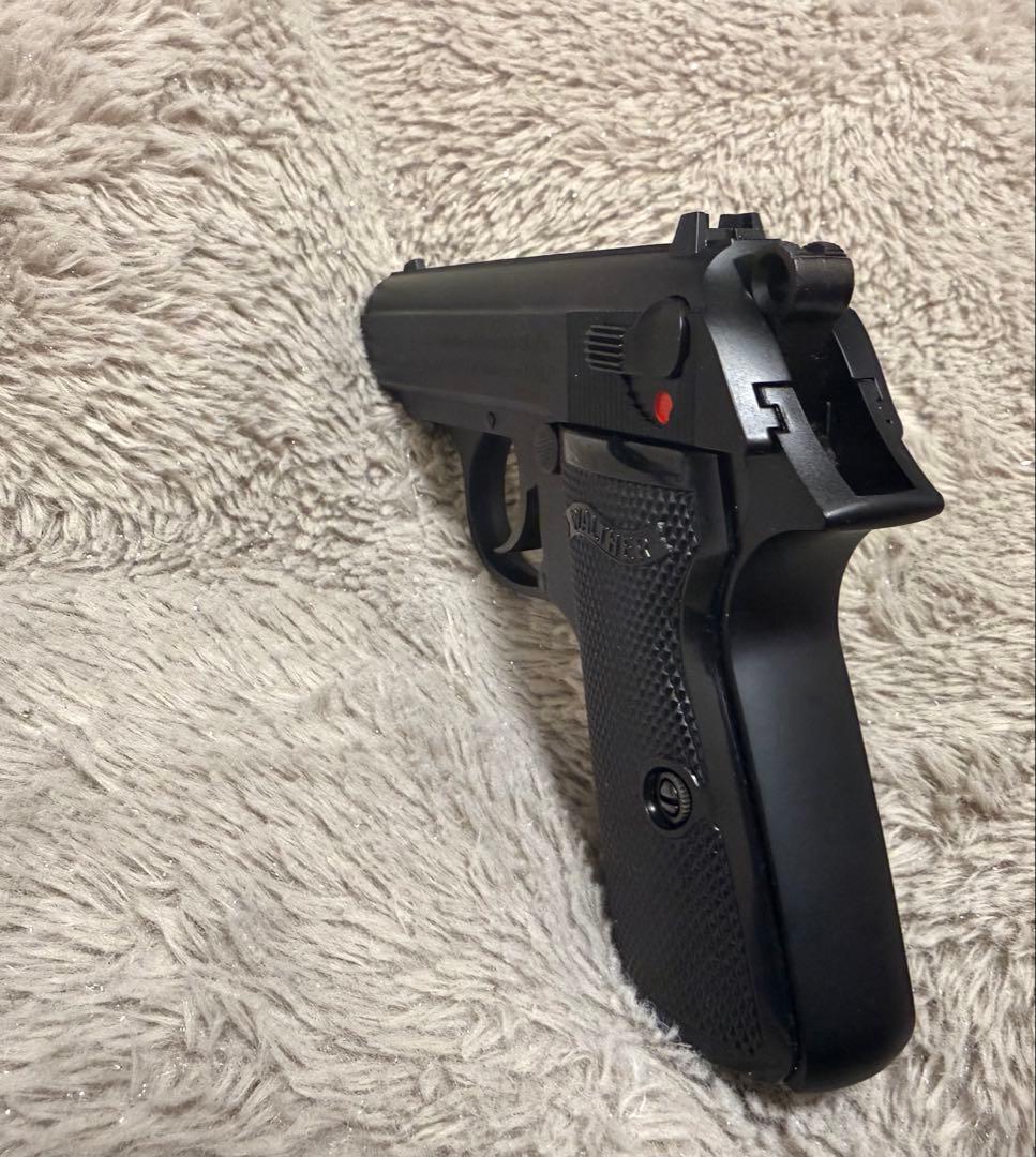 【ほぼ未使用】マルゼン　ワルサーPPK/sガスブローバック＋スペアマガジン2本付