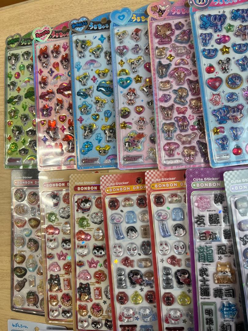 【正規品】ボンボンドロップシール うるちゅるプチドロ　43枚まとめ売り