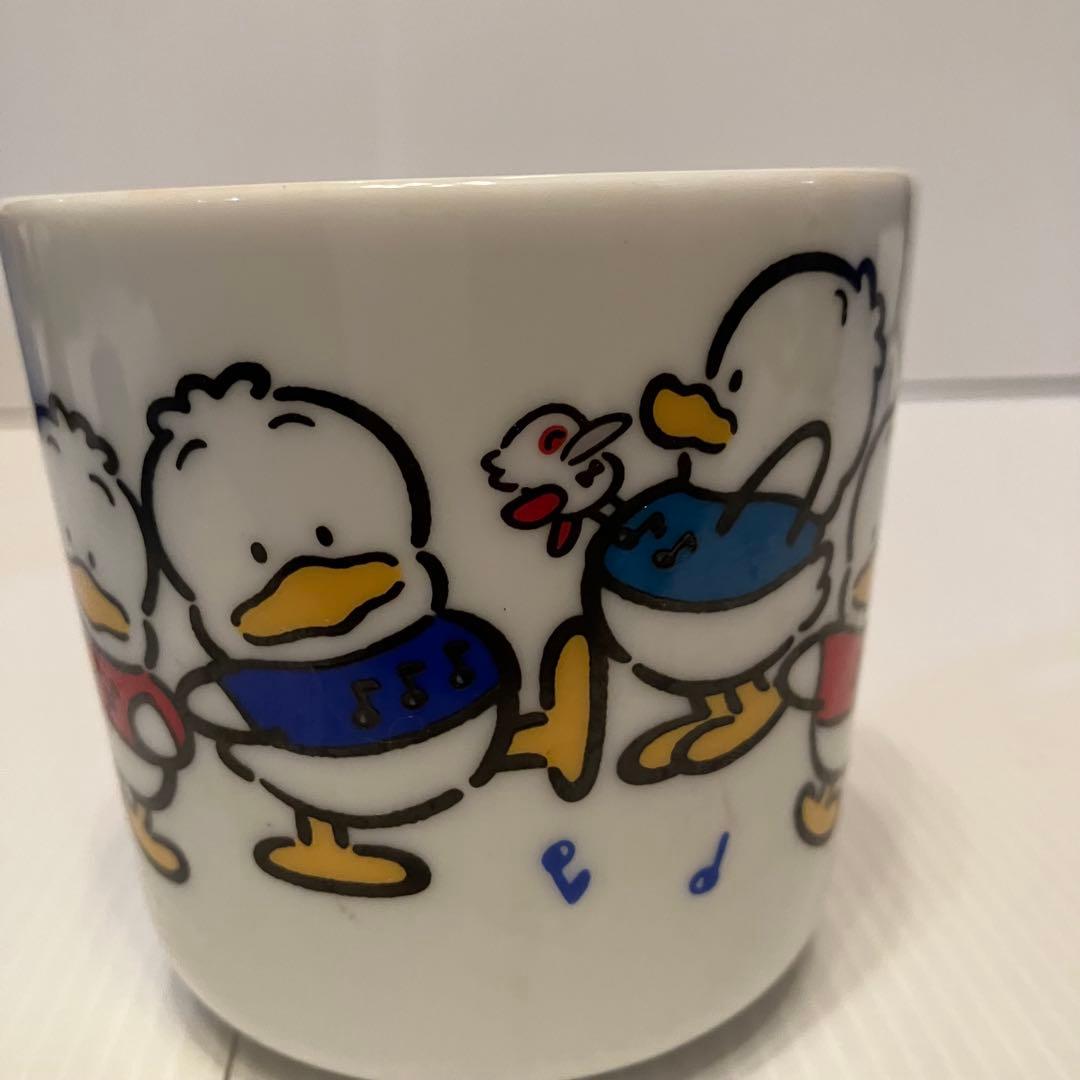 E-2 【希少・当時物】サンリオ あひるのペックル マグカップ（箱付き・美品）