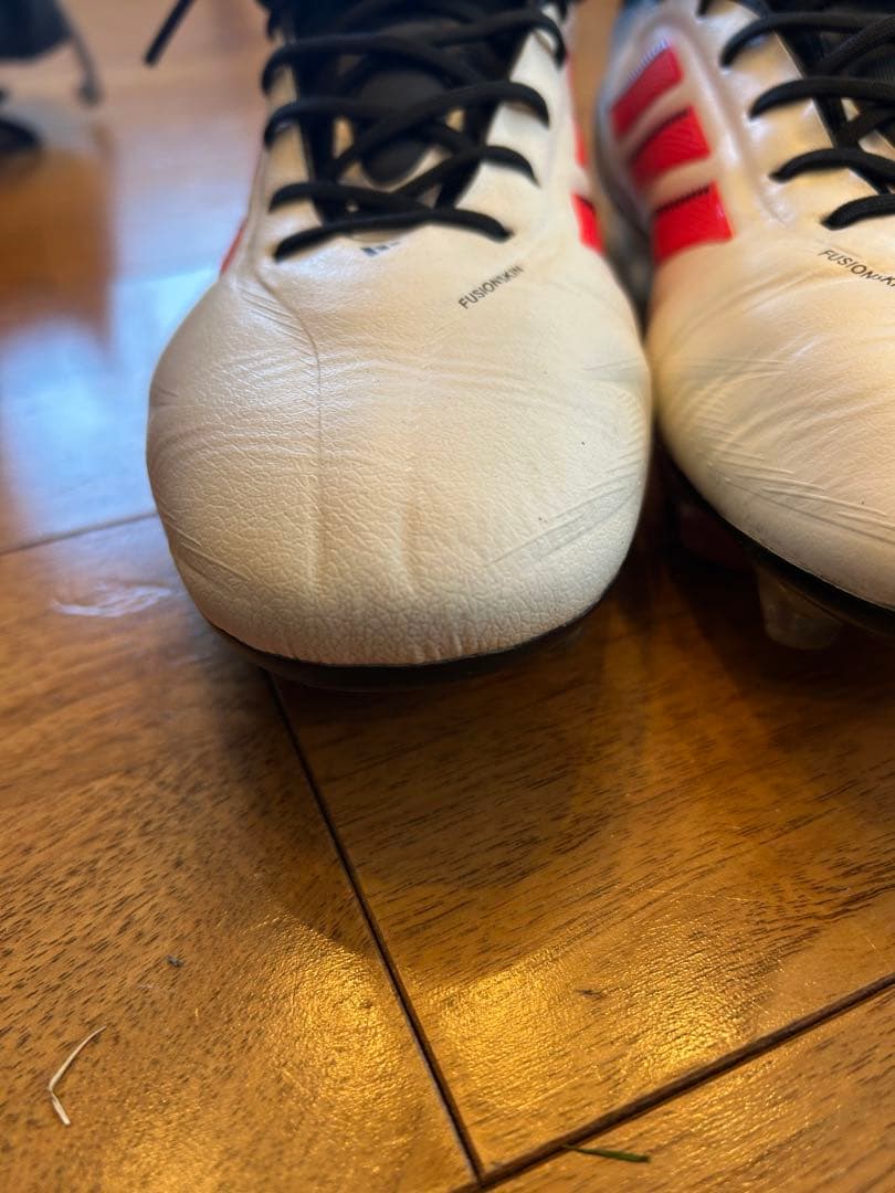adidas コパピュア3 サッカーシューズ ホワイト/レッド　HG