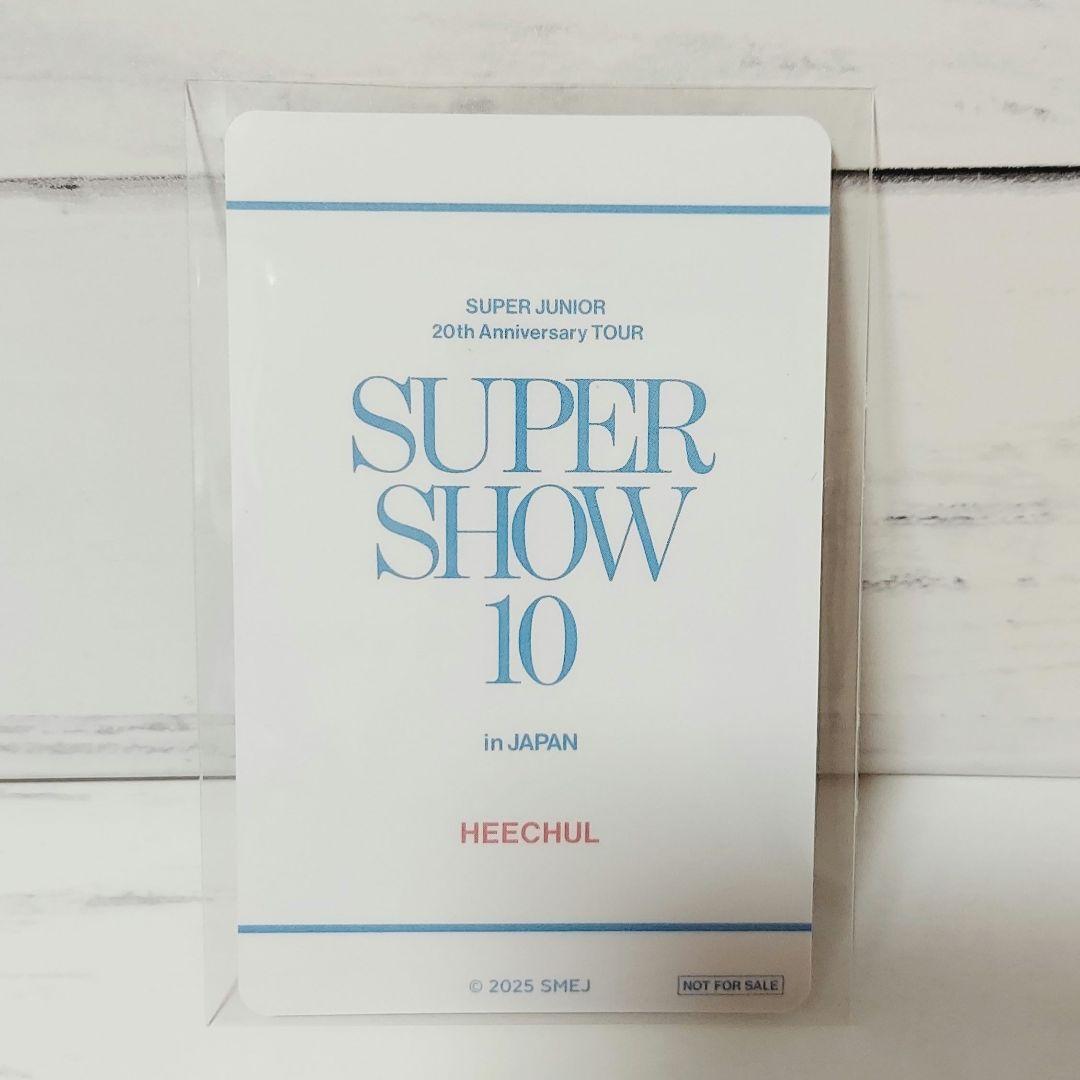 SUPERJUNIOR ヒチョル mu-mo EC購入特典トレカ ランダムトイ